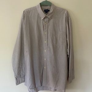J. Crew Button Shirt Button Down Shirt Sz Large PERFECT CONDITION